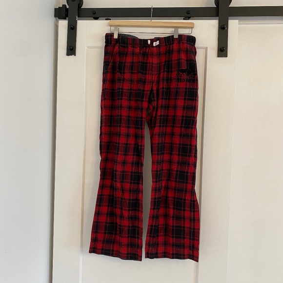 Roots red plaid pj bottoms - Picture 1 of 1